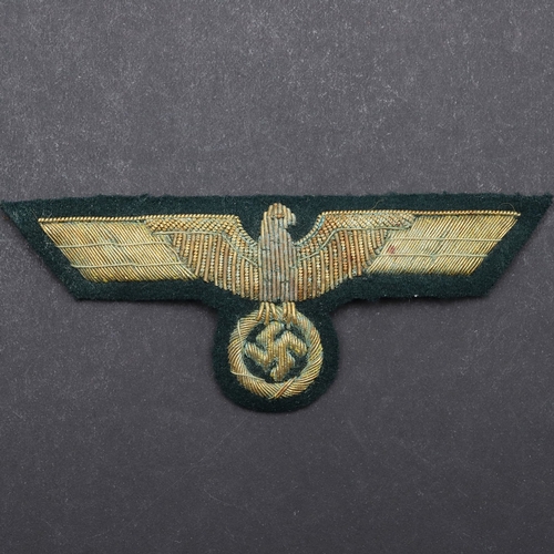 A SECOND WORLD WAR GERMAN ARMY GENERAL'S BREAST EAGLE. A General's