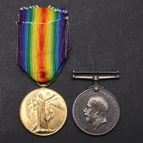 1248 - A FIRST WORLD WAR PAIR TO THE SOMERSET LIGHT INFANTRY. A Great War pair comprising War Medal and Vic... 