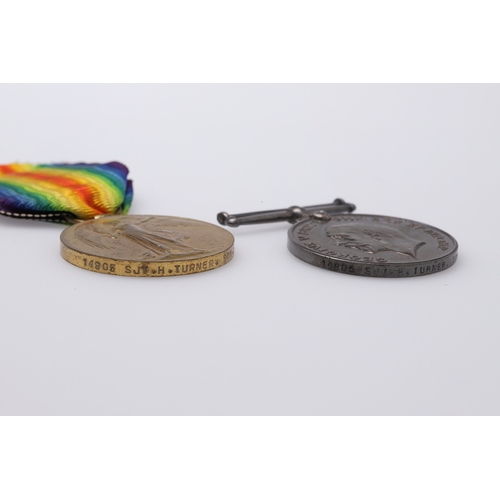 1248 - A FIRST WORLD WAR PAIR TO THE SOMERSET LIGHT INFANTRY. A Great War pair comprising War Medal and Vic... 