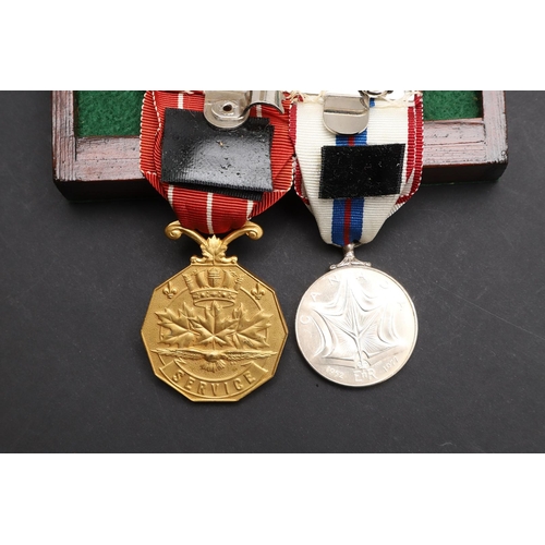 1001 - A QUEEN ELIZABETH II 1977 SILVER JUBILEE MEDAL AND CANADIAN FORCERS DECORATION. A pair comprising El... 