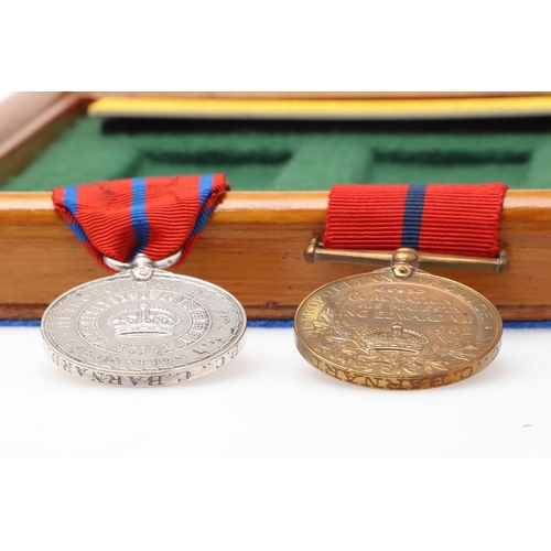 1003 - TWO CORONATION MEDALS TO THE METROPOLITAN POLICE. An Edward VII Police Coronation Medal 1902 named t... 