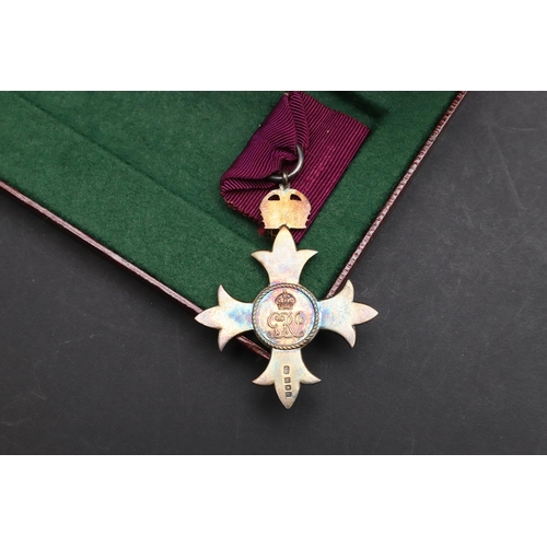 1006 - A GEORGE VI MOST EXCELLENT ORDER OF THE BRITISH EMPIRE, OBE CIVIL DIVISION. The Most Excellent Order... 