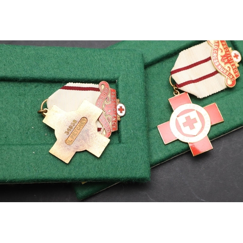 1018 - A COLLECTION OF BRITISH RED CROSS SOCIETY MEDALS. A collection of Red Cross Awards: a selection to 1... 