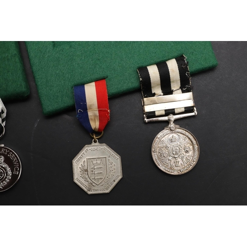 1019 - A COLLECTION OF ORDER OF ST JOHN AWARDS, AMBULANCE AND POLICE LONG SERVICE AWARDS. An Ambulance Serv... 