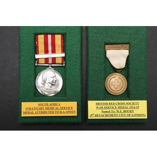 1020 - A COLLECTION OF NURSING MEDALS INCLUDING AN ORDER OF ST JOHN BREAST BADGE. The Order of St John of J... 