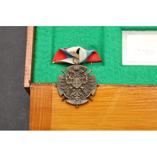 1021 - TWO TERRITORIAL NURSING SERVICES MEDALS ATTRIBUTED TO SISTER J.T. MITCHELL. A Commemorative Medal fo... 