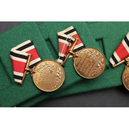 1034 - A COLLECTION OF SIX SPECIAL CONSTABULARY LONG SERVICE MEDALS. A collection of Special Constabulary M... 