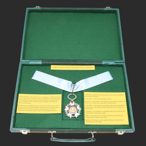 1060 - BRAZIL: NATIONAL ORDER OF THE SOUTHERN CROSS. The Brazilian National Order of the Southern Cross, a ... 