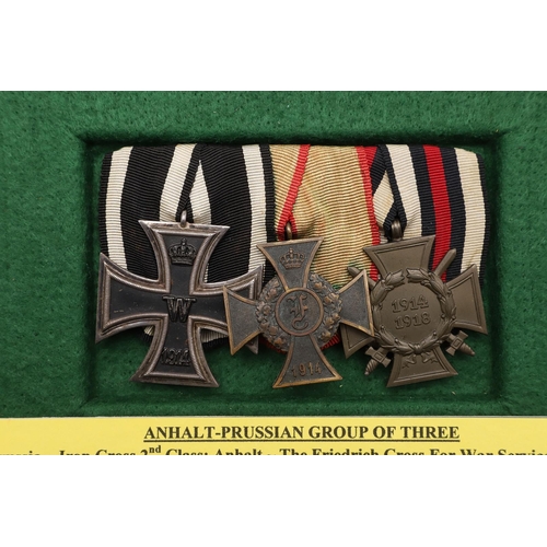 1115 - IMPERIAL GERMANY: A PRUSSIAN IRON CROSS GROUP OF THREE. A group of three comprising Prussian Iron Cr... 