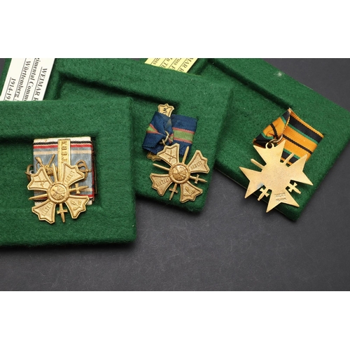 1129 - IMPERIAL GERMANY: WEIMAR REPUBLIC COMMEMORATIVE CROSSES. A collection of Weimar Republic Regimental ... 