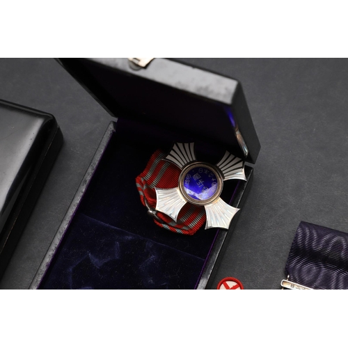 1161 - JAPAN: ORDER OF THE RISING SUN VII CLASS AND THREE OTHER AWARDS. The Japanese Order of the Rising Su... 