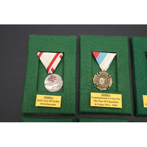 1179 - SERBIA: NINE AWARDS INCLUDING MEDALS FOR ZEALOUS SERVICE AND OTHERS. A collection of medals includin... 