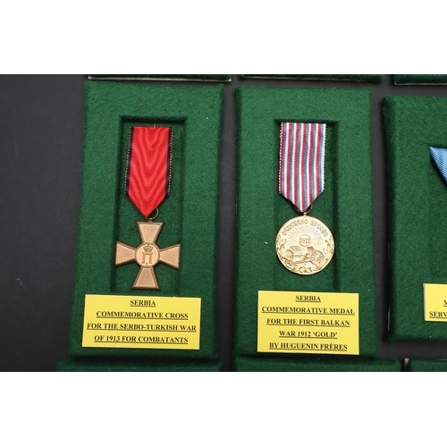 1179 - SERBIA: NINE AWARDS INCLUDING MEDALS FOR ZEALOUS SERVICE AND OTHERS. A collection of medals includin... 