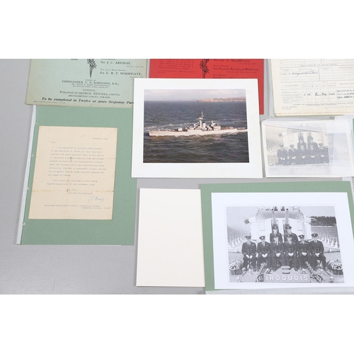 1204 - A COLLECTION OF MILITARY EPHEMERA TO INCLUDE LORD ROBERTS' SIGNATURE. A collection of items includin... 