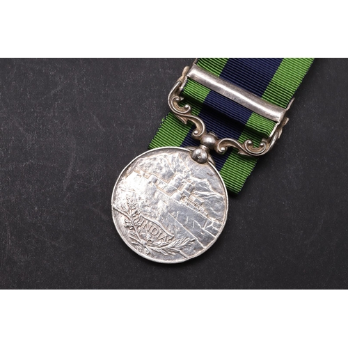 1215 - A GEORGE V INDIA GENERAL SERVICE MEDAL WITH MALABAR 1921-22 CLASP TO THE BAYS. An Indian General Ser... 