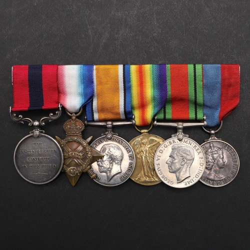 1223 - A FIRST AND SECOND WORLD WAR DISTINGUISHED CONDUCT GROUP OF SIX TO THE KING'S ROYAL RIFLES. A group ... 