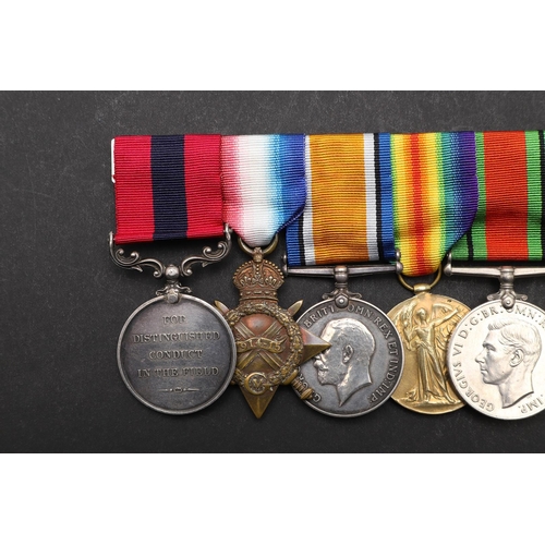 1223 - A FIRST AND SECOND WORLD WAR DISTINGUISHED CONDUCT GROUP OF SIX TO THE KING'S ROYAL RIFLES. A group ... 