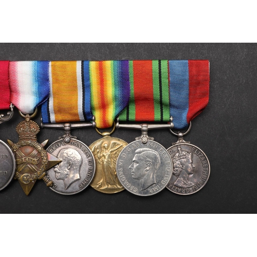 1223 - A FIRST AND SECOND WORLD WAR DISTINGUISHED CONDUCT GROUP OF SIX TO THE KING'S ROYAL RIFLES. A group ... 