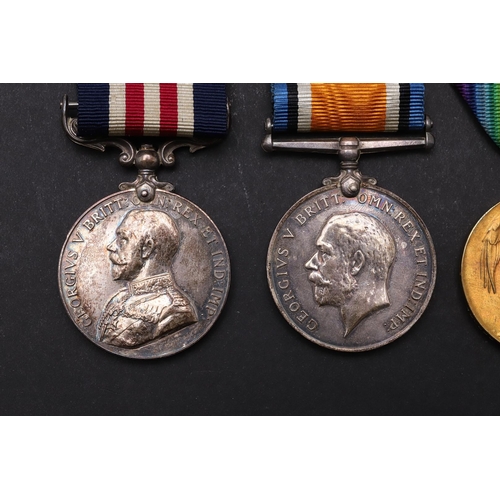 1227 - A FIRST WORLD WAR GALLANTRY GROUP OF FOUR TO THE ROYAL ENGINEERS. A Great War group of four comprisi... 