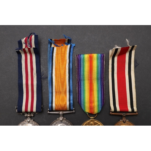 1227 - A FIRST WORLD WAR GALLANTRY GROUP OF FOUR TO THE ROYAL ENGINEERS. A Great War group of four comprisi... 