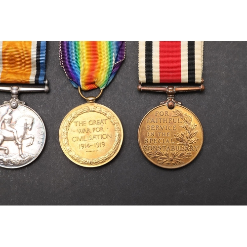 1227 - A FIRST WORLD WAR GALLANTRY GROUP OF FOUR TO THE ROYAL ENGINEERS. A Great War group of four comprisi... 