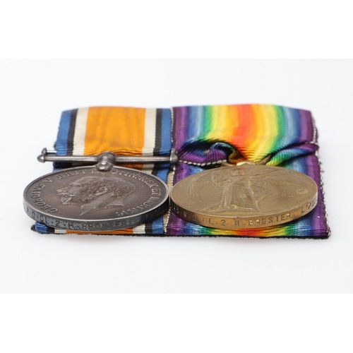 1250 - A FIRST WORLD WAR PAIR TO A WARRANT OFFICER WITH THE LIVERPOOL REGIMENT. A Great War pair comprising... 