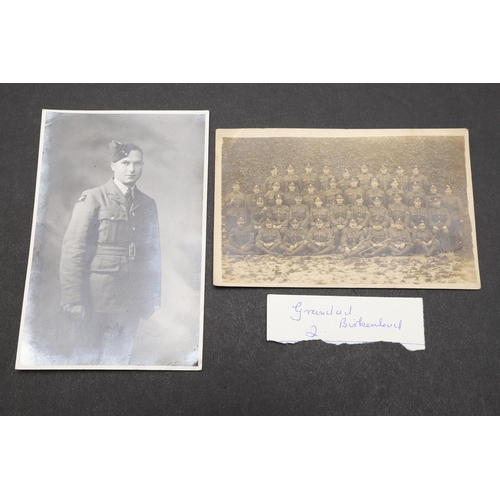 1250 - A FIRST WORLD WAR PAIR TO A WARRANT OFFICER WITH THE LIVERPOOL REGIMENT. A Great War pair comprising... 