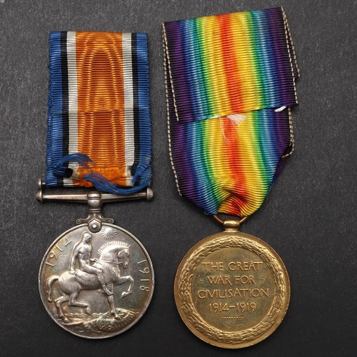 1251 - A FIRST WORLD WAR PAIR TO THE ROYAL NAVY VOLUNTEER RESERVE. A Great War pair comprising War medal an... 