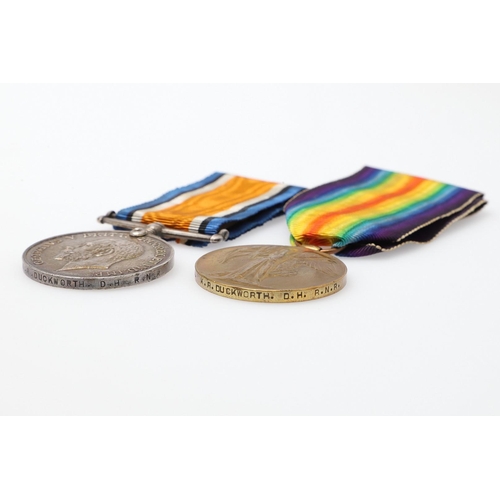 1251 - A FIRST WORLD WAR PAIR TO THE ROYAL NAVY VOLUNTEER RESERVE. A Great War pair comprising War medal an... 