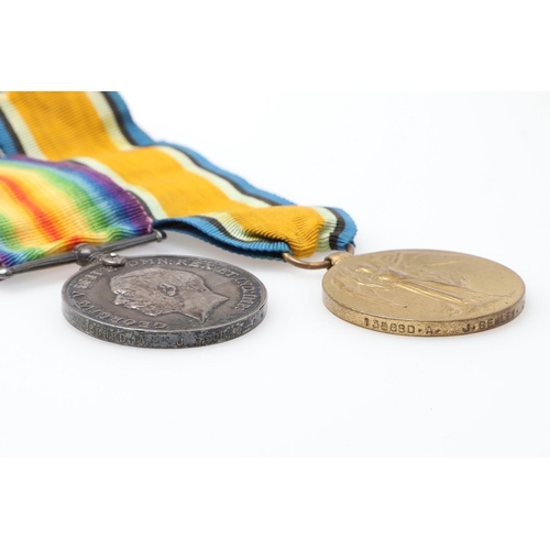 1259 - A FIRST WORLD PAIR TO THE ROYAL NAVY. A Great War pair comprising War Medal and victory medal named ... 