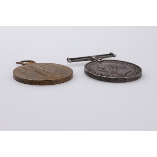 1260 - A FIRST WORLD WAR PAIR TO THE MERCHANT NAVY. A Great War Pair comprising War Medal and Victory Medal... 