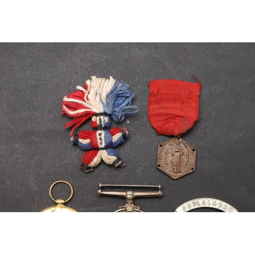 1263 - A FIRST WORLD WAR PAIR TO THE SOMERSET LIGHT INFANTRY. A Great War pair comprising War Medal and Vic... 