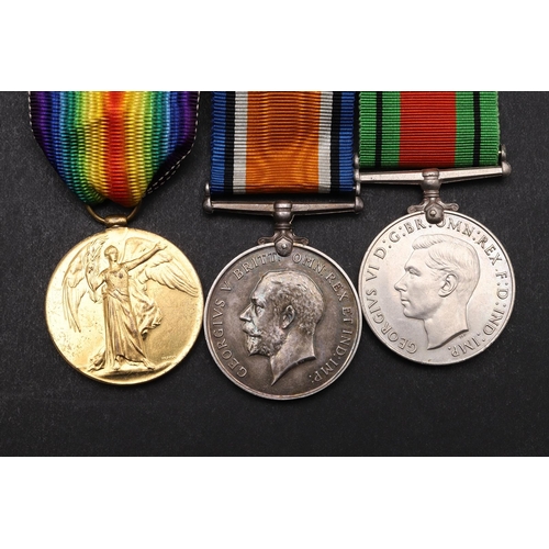 1265 - A FIRST AND SECOND WORLD WAR GROUP OF THREE TO THE DORSET YEOMANRY. A Great War pair comprising War ... 