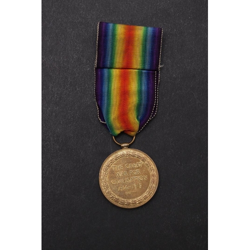 1272 - A FIRST WORLD WAR VICTORY MEDAL TO THE DEVON REGIMENT. A Great War Victory Medal named to 31023 Pte ... 