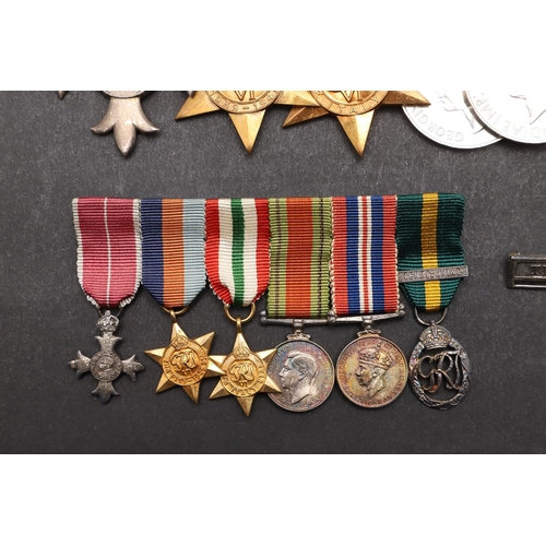 1287 - A SECOND WORLD WAR M.B.E. AND EFFICIENCY DECORATION GROUP OF SIX. A group of six comprising M.B.E. o... 