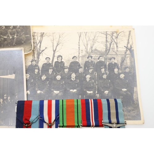 1292 - A SECOND WORLD WAR GROUP OF FIVE TO THE ROYAL WELSH FUSILIERS AND ROYAL OBSERVER CORPS WITH RELATED ... 