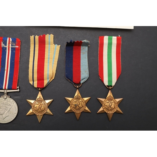 1293 - A SECOND WORLD WAR GROUP OF FIVE TO THE SERVICE CORPS. A group of five comprising 1939-45, Africa an... 