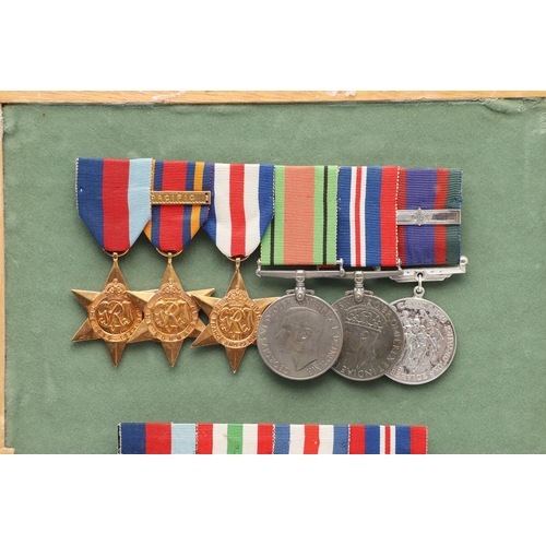 1299 - FOUR BARS OF SECOND WORLD WAR MEDALS. Second World War medals: a group of four comprising 1939-45, A... 