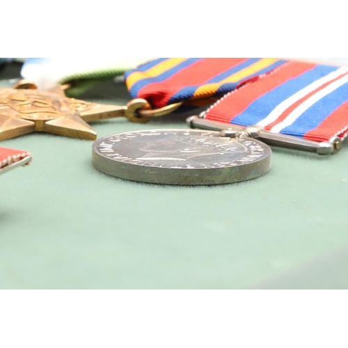 1299 - FOUR BARS OF SECOND WORLD WAR MEDALS. Second World War medals: a group of four comprising 1939-45, A... 