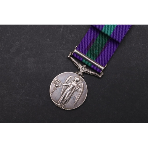 1307 - A GEORGE V GENERAL SERVICE MEDAL 1918 - 1962 WITH KURDISTAN CLASP TO THE WEST YORKSHIRE REGIMENT. A ... 