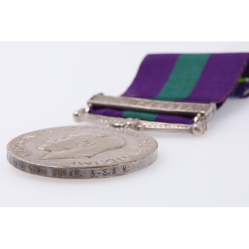 1310 - A GEORGE V GENERAL SERVICE MEDAL 1918 - 1962 WITH N.W. PERSIA CLASP TO THE SAPPERS AND MINERS. A Gen... 