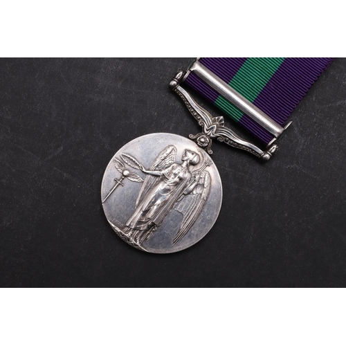 1311 - A GEORGE V GENERAL SERVICE MEDAL 1918 - 1962 WITH SOUTHERN DESERT IRAQ CLASP TO THE R.A.F. A General... 