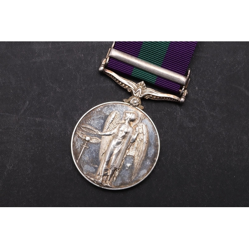 1315 - A GEORGE VI GENERAL SERVICE MEDAL 1918 - 1962 WITH S.E. ASIA 1945-46 CLASP TO THE ROYAL INDIAN ENGIN... 