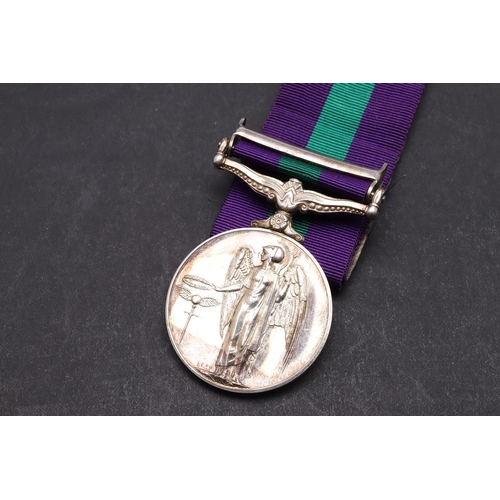 1317 - A GEORGE VI GENERAL SERVICE MEDAL 1918-1962 WITH MALAYA CLASP TO THE ROYAL ARTILLERY. A General Serv... 