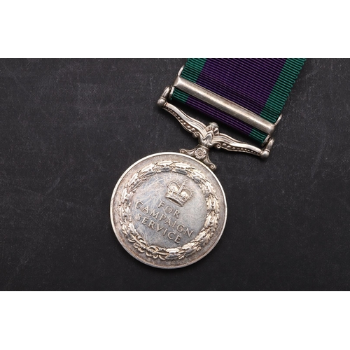 1325 - A GENERAL SERVICE MEDAL 1962-2007 WITH RADFAN CLASP TO THE ORDNANCE CORPS. An Elizabeth II General S... 