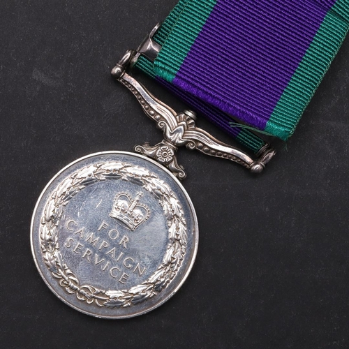 1327 - A GENERAL SERVICE MEDAL 1962-2007 WITH MALAY PENINSULA CLASP TO THE ROYAL NAVY. An Elizabeth II Gene... 