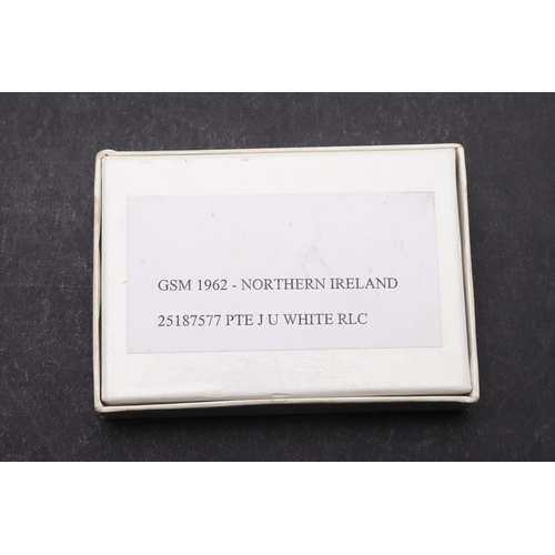 1329 - A GENERAL SERVICE MEDAL 1962-2007 WITH NORTHERN IRELAND CLASP TO THE ROYAL LOGISTICS CORPS. An Eliza... 