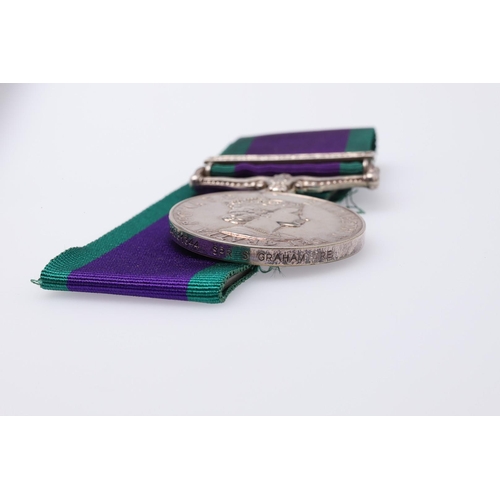 1333 - A GENERAL SERVICE MEDAL 1962-2007 WITH N. IRAQ & S. TURKEY CLASP TO THE ROYAL ENGINEERS. An Elizabet... 