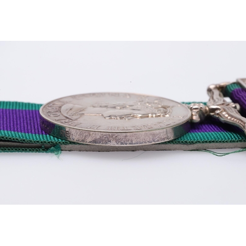 1333 - A GENERAL SERVICE MEDAL 1962-2007 WITH N. IRAQ & S. TURKEY CLASP TO THE ROYAL ENGINEERS. An Elizabet... 