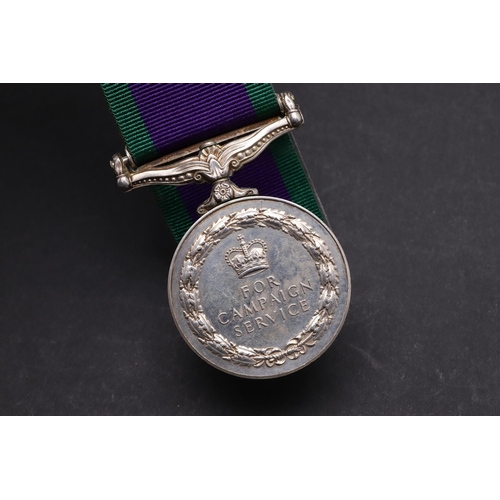 1334 - A GENERAL SERVICE MEDAL 1962-2007 WITH AIR OPERATIONS IRAQ CLASP TO THE ROYAL NAVY. An Elizabeth II ... 